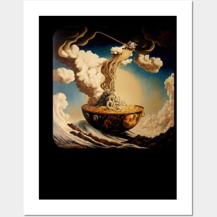 Ramen - Experience the noodly rapture (no text) Posters and Art